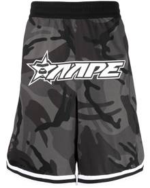 AAPE BY *A BATHING APE® logo-print track shorts - Black