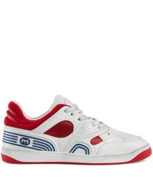 Gucci Basket lace-up sneakers - White