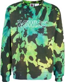 Stain Shade K-Swiss tie-dye sweatshirt - Green