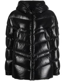 moncler bady laque quilted hooded puffer jacket