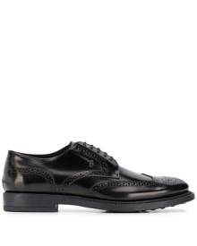 Tod's lace-up high-shine brogues - Black