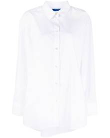 Nina Ricci poplin crinkle shirt - White