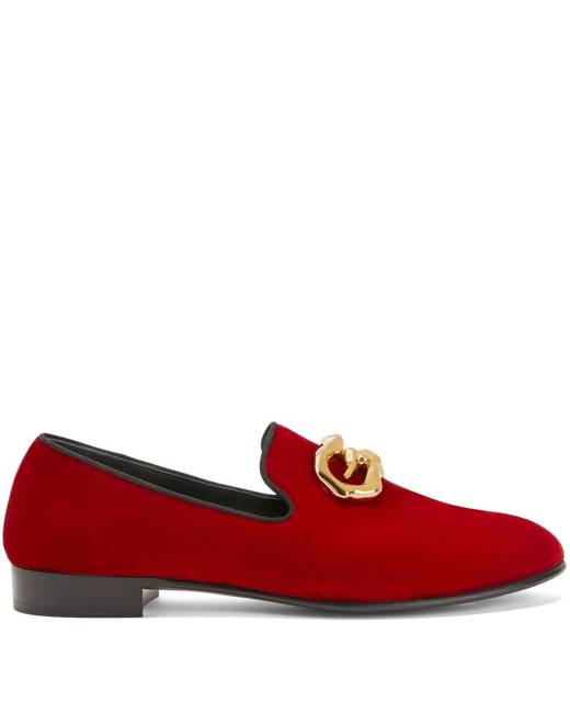 red loafers men