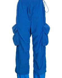 Sunnei cargo-pocket track pants - Blue