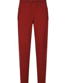 Dolce & Gabbana DG-logo cashmere track pants - Red