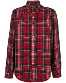 Polo Ralph Lauren check-print cotton shirt - Red