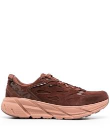 Hoka One One Clifton L panelled sneakers - Brown