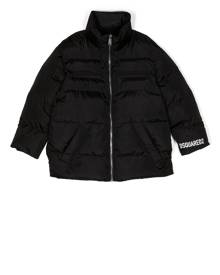 Dsquared2 Kids logo-print padded puffer jacket - Black