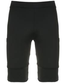 Osklen elasticated-waist cycling shorts - Black