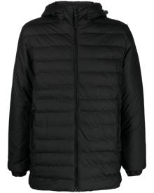 Rains hooded zipped padded jacket - Black