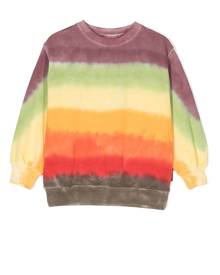 Molo tie-dye organic cotton sweatshirt - Yellow