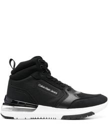 Calvin Klein logo-detail sporty runner boots - Black