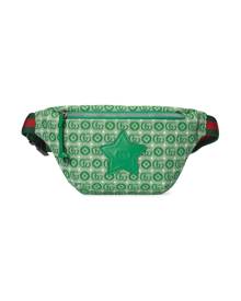 Gucci Kids star-patch jacquard belt bag - Green