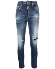 DSQUARED2 Twiggy cropped jeans - Blue