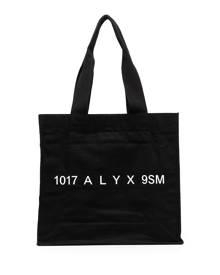 1017 ALYX 9SM logo canvas tote bag - Black