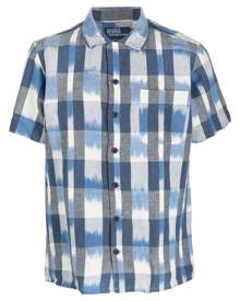 Polo Ralph Lauren short-sleeve check-print shirt - Blue