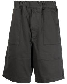 izzue elasticated-waist bermuda shorts - Brown