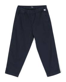 Il Gufo elasticated-waist trousers - Blue