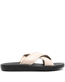 Ancient Greek Sandals Paris leather slides - Neutrals