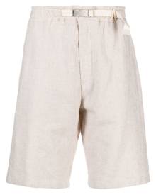 Eleventy elasticated-waist bermuda shorts - Neutrals