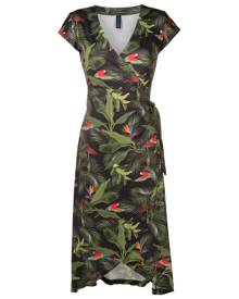 Lygia & Nanny Falcão botanical-print dress - Green