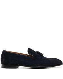 Doucal's tassel-detail leather loafers - Blue