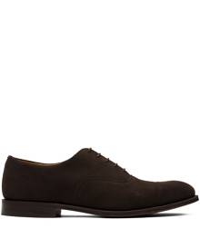 Church's Consul suede oxford brogues - Brown