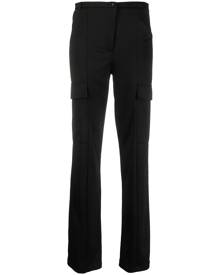 Patrizia Pepe Technical slim-fit cargo trousers - Black