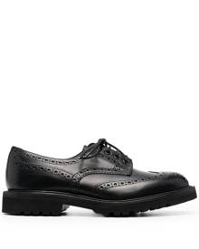 Tricker's Bourton leather brogues - Black