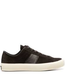 TOM FORD panelled low-top sneakers - Brown