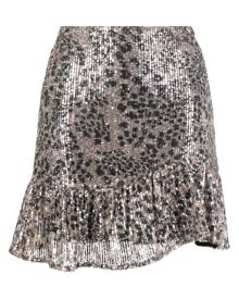 LIU JO animal-print embellished mini skirt - Neutrals