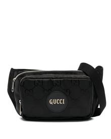 Gucci Double G logo-patch belt bag - Black