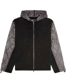 Diesel J-Rombe zipped hooded jacket - Black