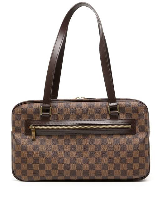 Pre-owned Louis Vuitton 2000-2010 Hudson Pm Shoulder Bag In Brown