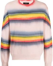 AMIRI rainbow tie-dye crew-neck sweatshirt - Multicolour