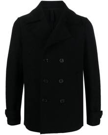 Harris Wharf London double-breasted virgin wool blazer - Black