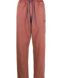 Missoni logo-embroidered drawstring track pants - Orange