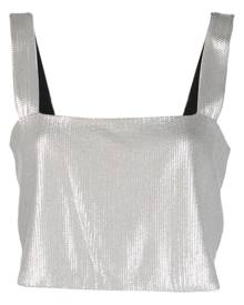 IRO sequin-embellished cropped top - Grey