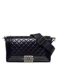 CHANEL Pre-Owned 2012 Medium Boy shoulder bag - Black