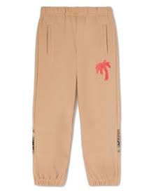 Palm Angels Kids camouflage-print cotton track pants - Neutrals