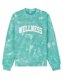 Sporty & Rich Wellness tie-dye sweatshirt - Green