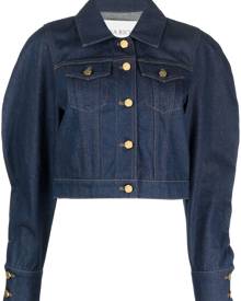 Nina Ricci denim trucker jacket - Blue