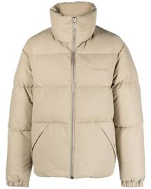 Khrisjoy stitch-detail puffer jacket - Neutrals