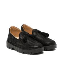 BabyWalker tassel-detail leather loafers - Black