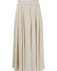 Philosophy Di Lorenzo Serafini high-waisted polka-dot midi skirt - Neutrals