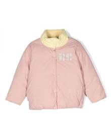 Bobo Choses logo-print puffer jacket - Pink