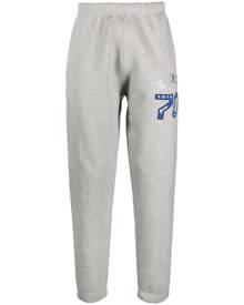 Kenzo logo-appliqué cotton track pants - Grey