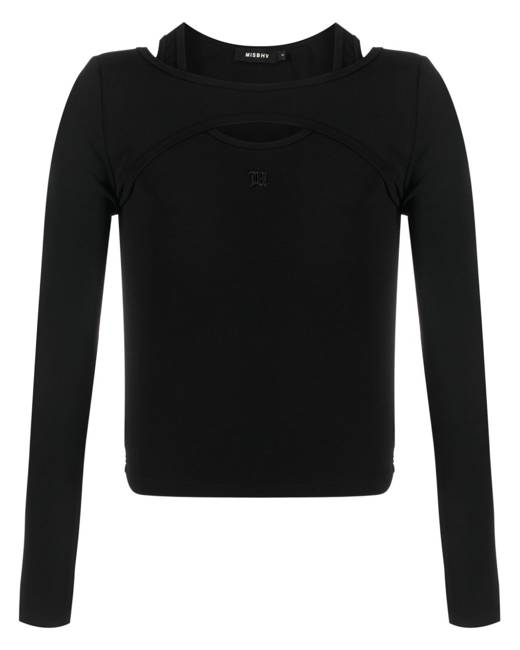 Men's Cut Out T-Shirts - Clothing