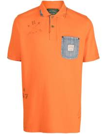 Polo Ralph Lauren logo-print cotton polo shirt - Orange