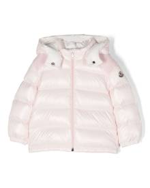 Moncler Enfant logo-print puffer jacket - Pink